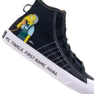 Adidas The Simpsons x Nizza Hi RF J 'Pranks On Moe' Shoes GZ3538 - size 4